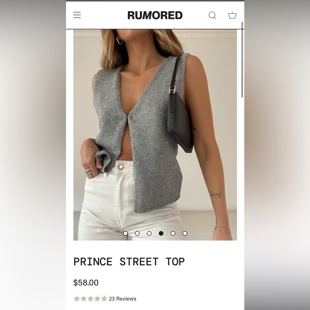 Shop Rumored Prince Street Top